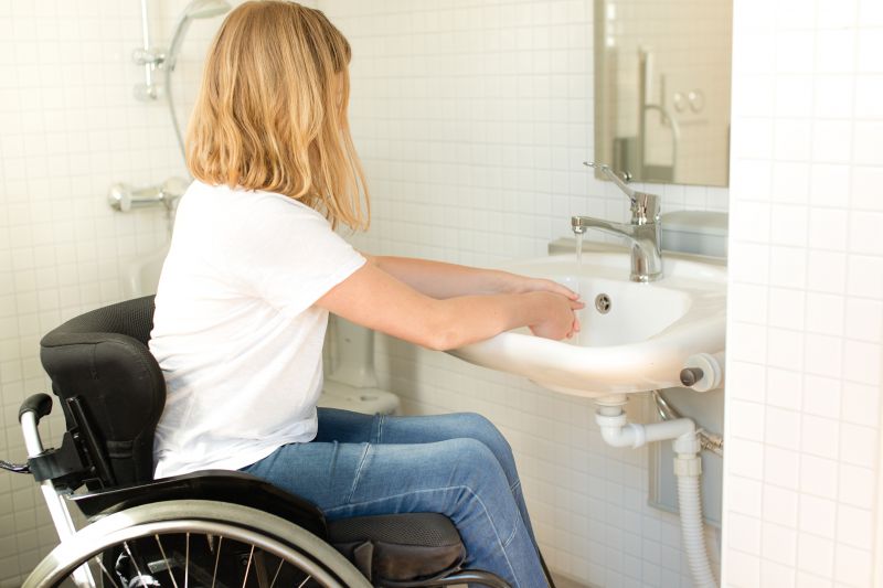 Handicap Bathtub Installation detail